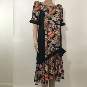Vintage Fans Dress